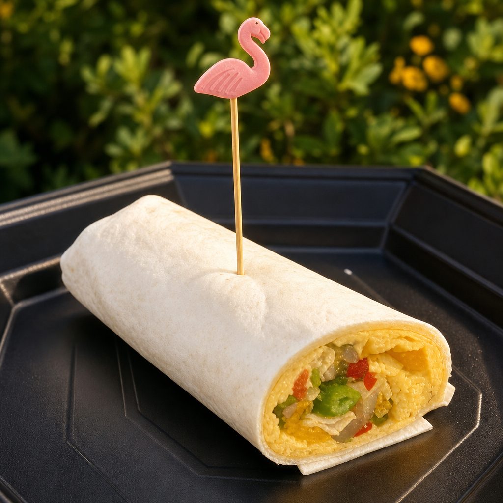 Breakfast Burrito HALF.
